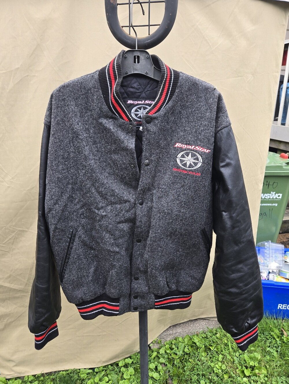 Yamaha Royal Star Motorcycles Varsity Jacket - Size Large